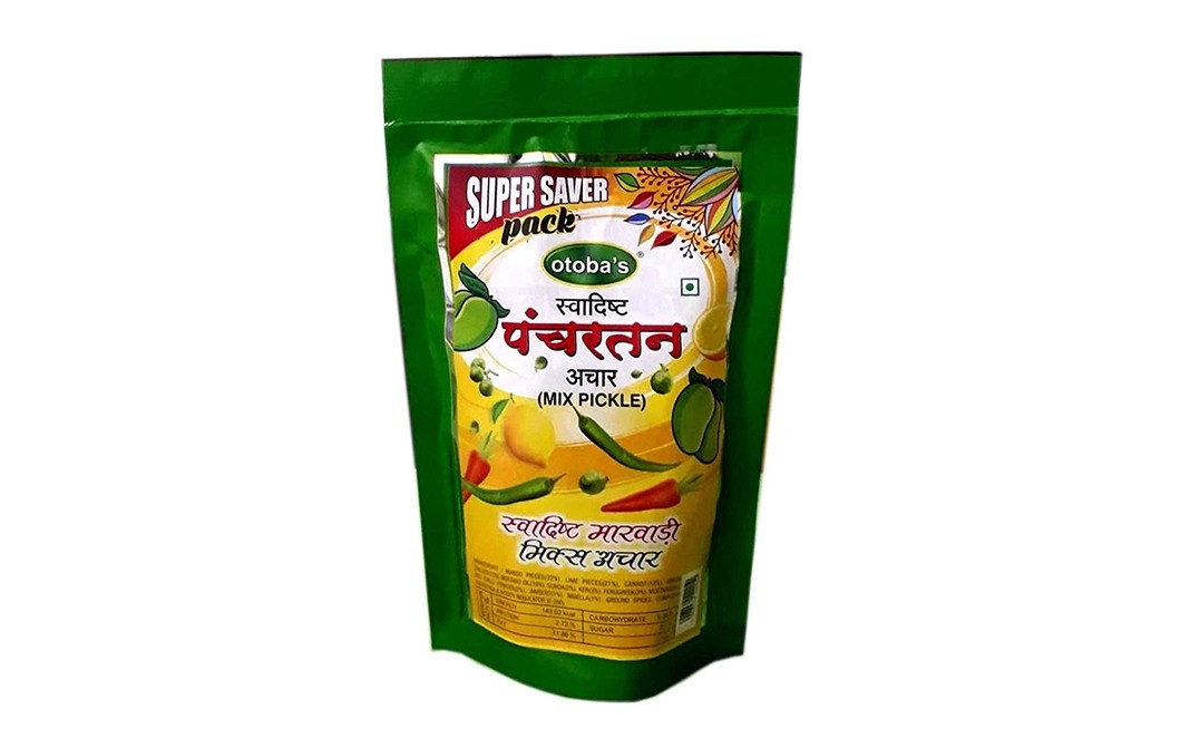 Otoba's Panchratna Mix Pickle    Pack  200 grams